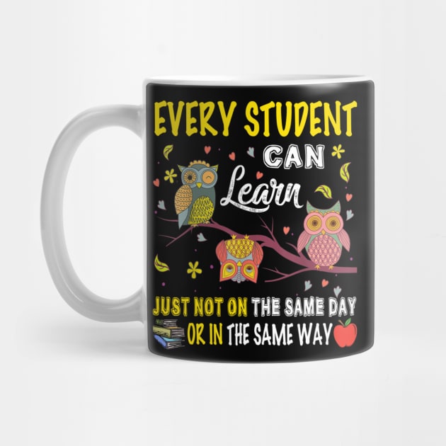 Every Student Can Learn Cute Owl Student Teacher by jordanfaulkner02